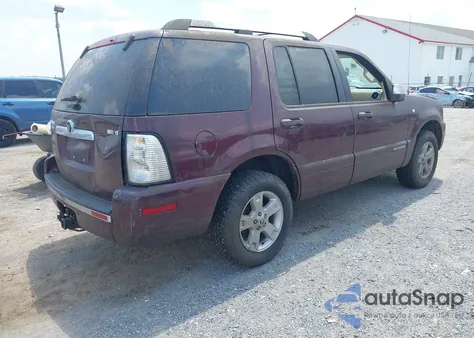 2008 Mercury Mountaineer Premier из США, поврежденный, VIN 4M2EU48808UJ10721